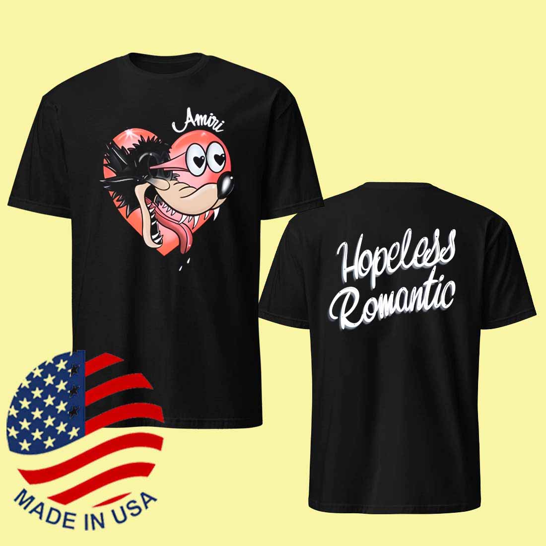 Amiri Hopeless Romantic Tee