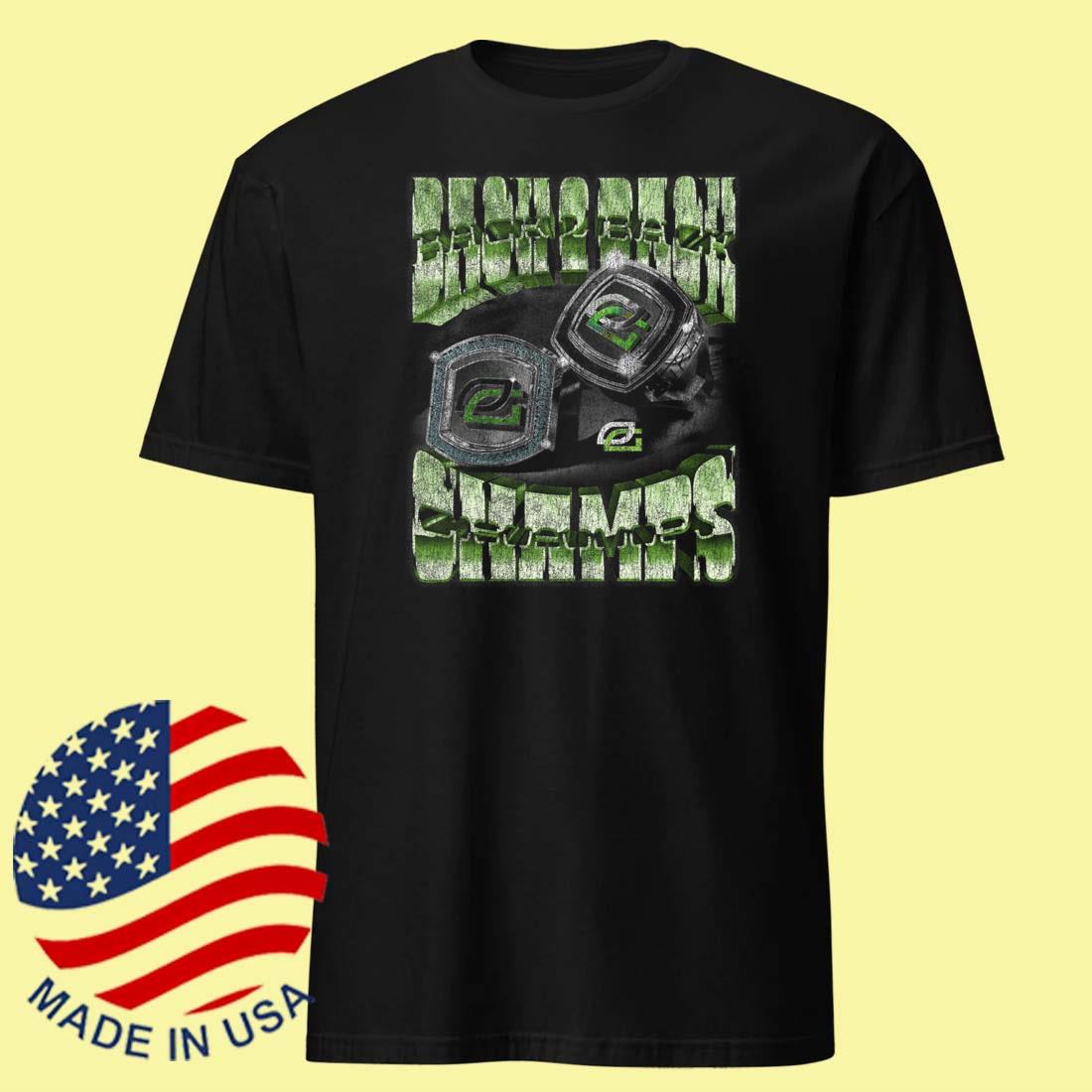Back 2 Back champs Optic Gaming Shirt