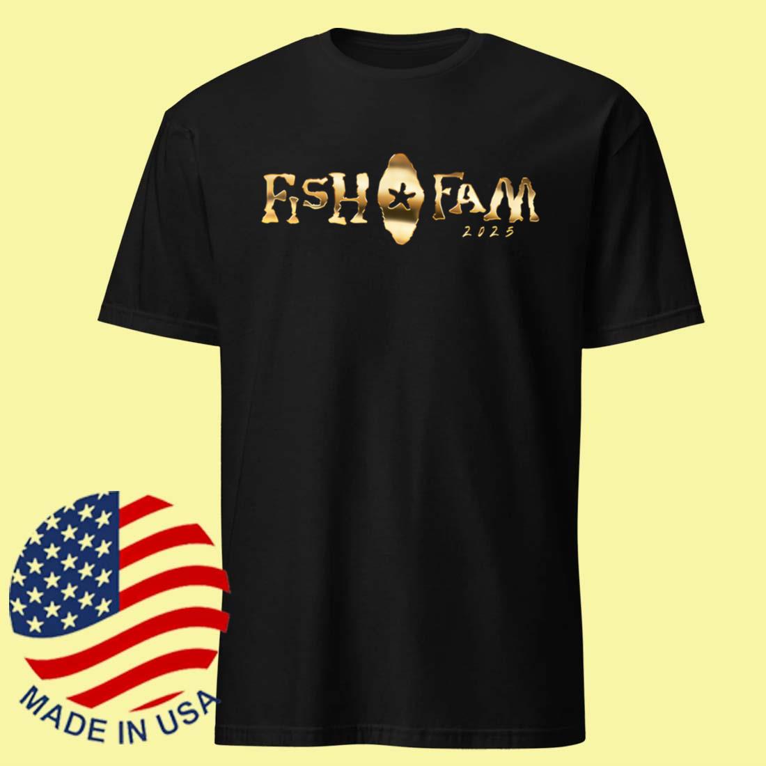 Chocolate Starfish Fishfam Tee