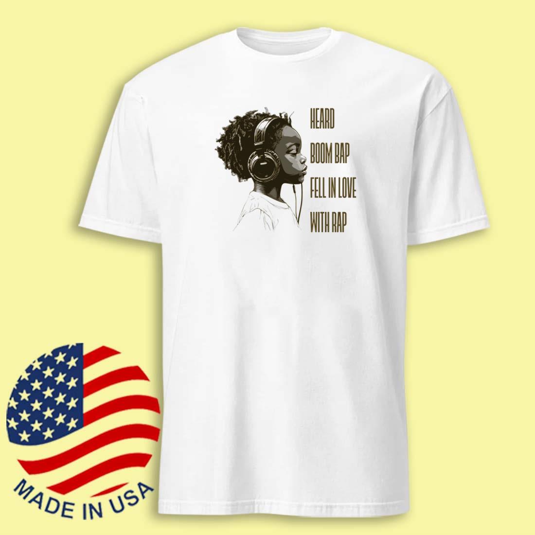 Dan Johns Fell In Love With Rap B&W T-Shirt