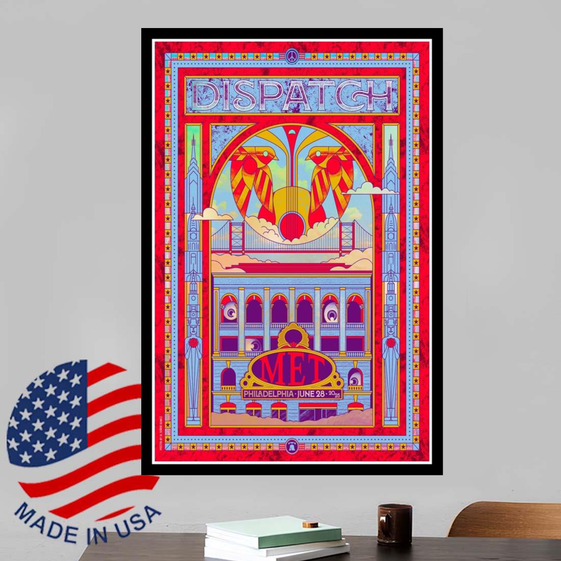 Dispatch At Philadelphia PA June 28 2025 Poster