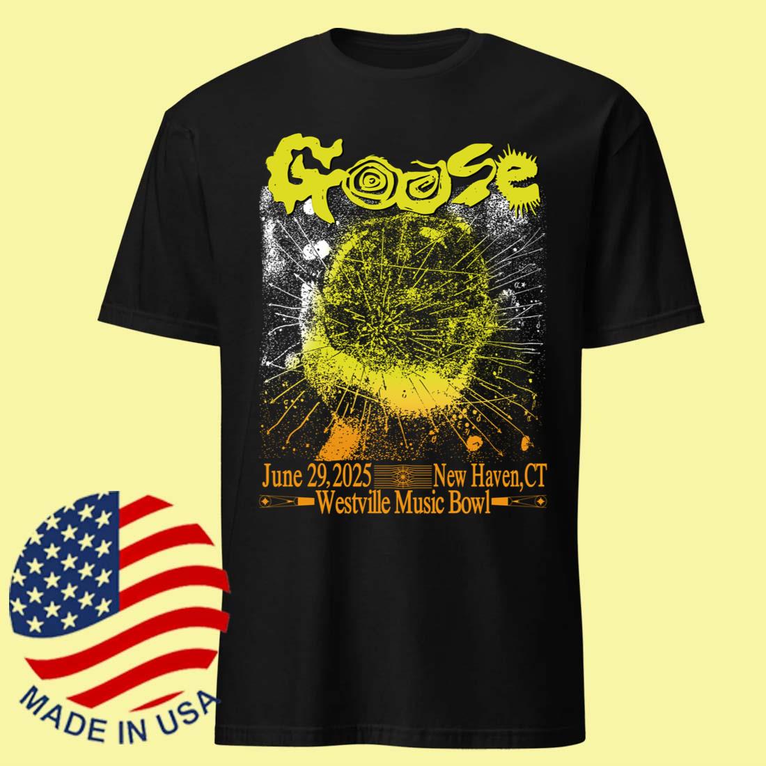 Goose Westville Music Bowl June 29 2025 Tour T-shirt