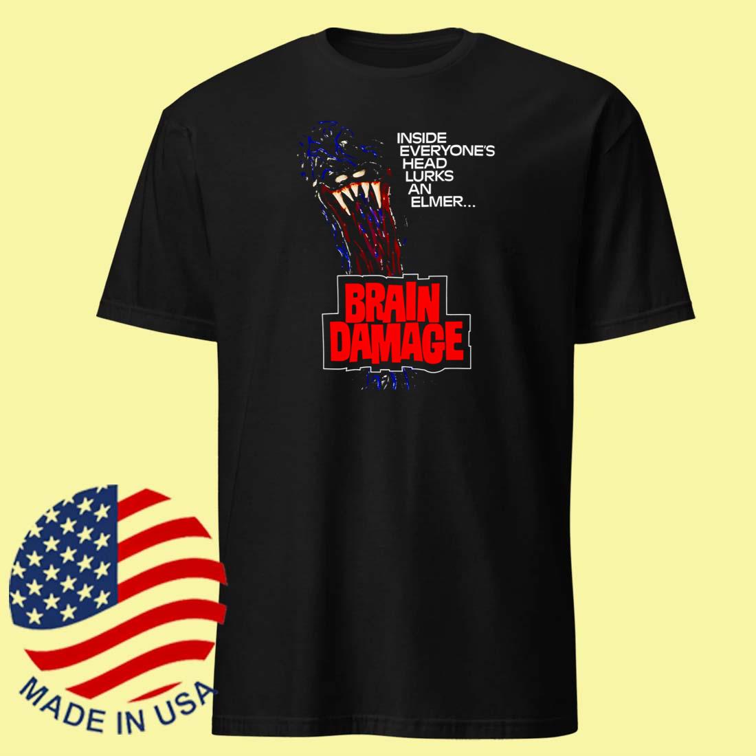 Iron Fortress Records Brain Damage Shirt