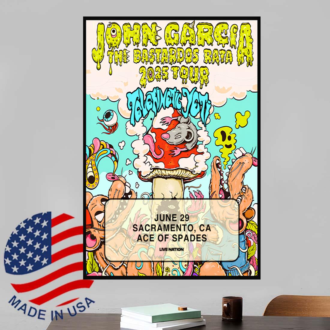 John Garcia At Sacramento CA June 29 2025 Poster