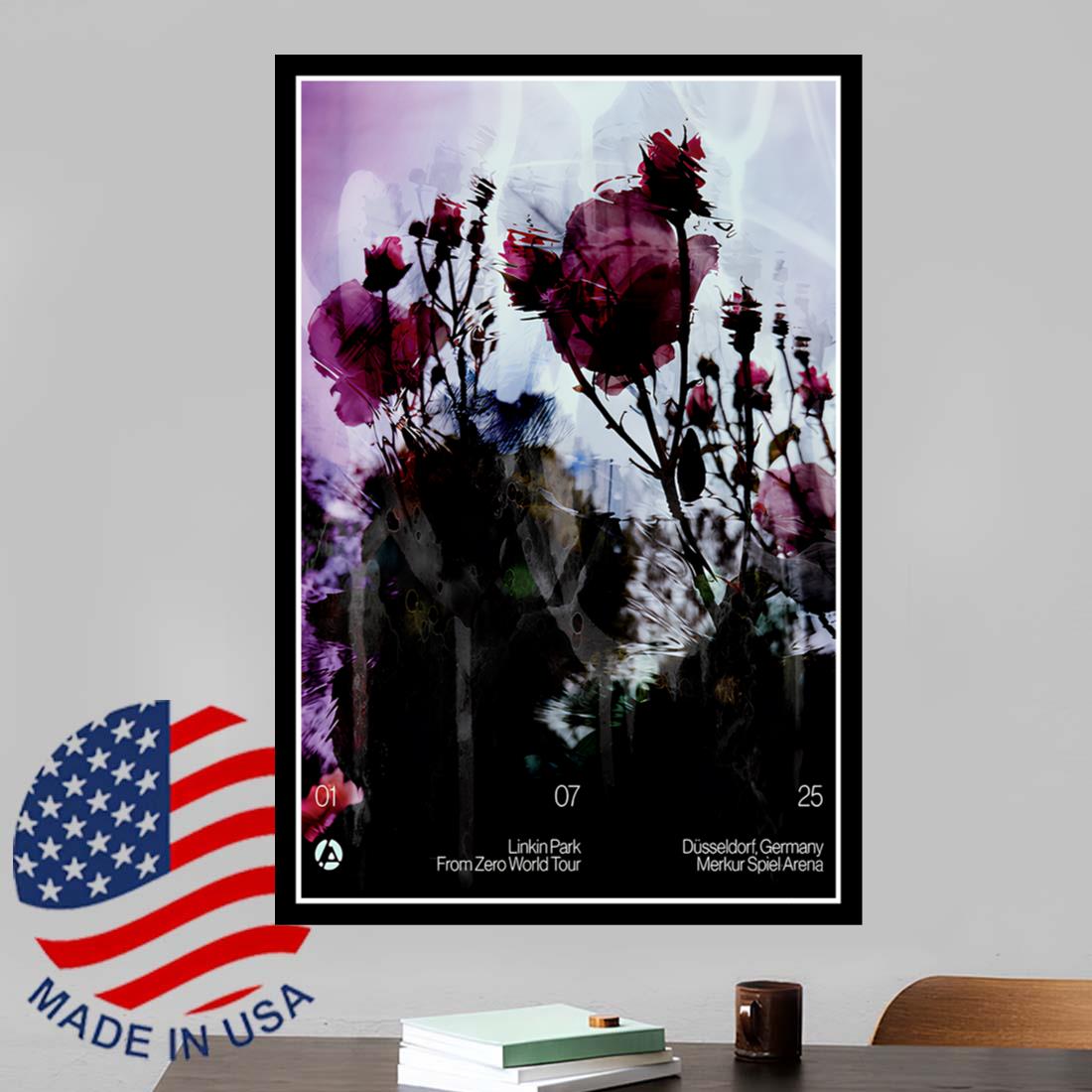 Linkin Park 01 July 2025 Tour Dusseldorf, Germany Poster