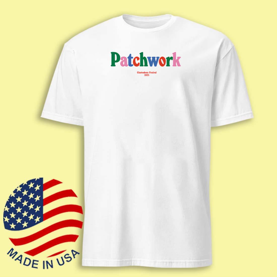 Pulp Patchwork Glastonbury Festival 2025 T-shirt