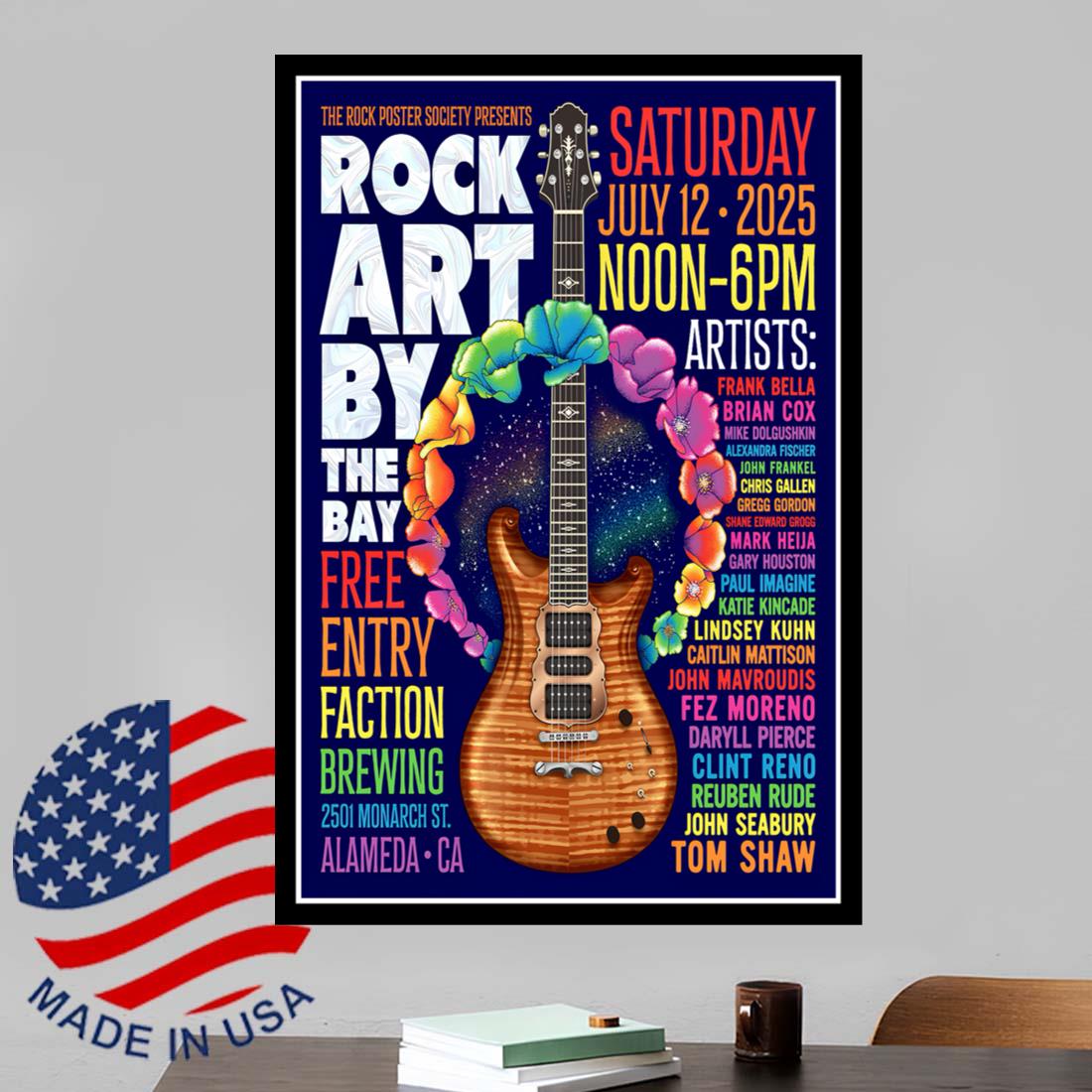 The Rock Poster Society Jul 12 2025 Alameda CA