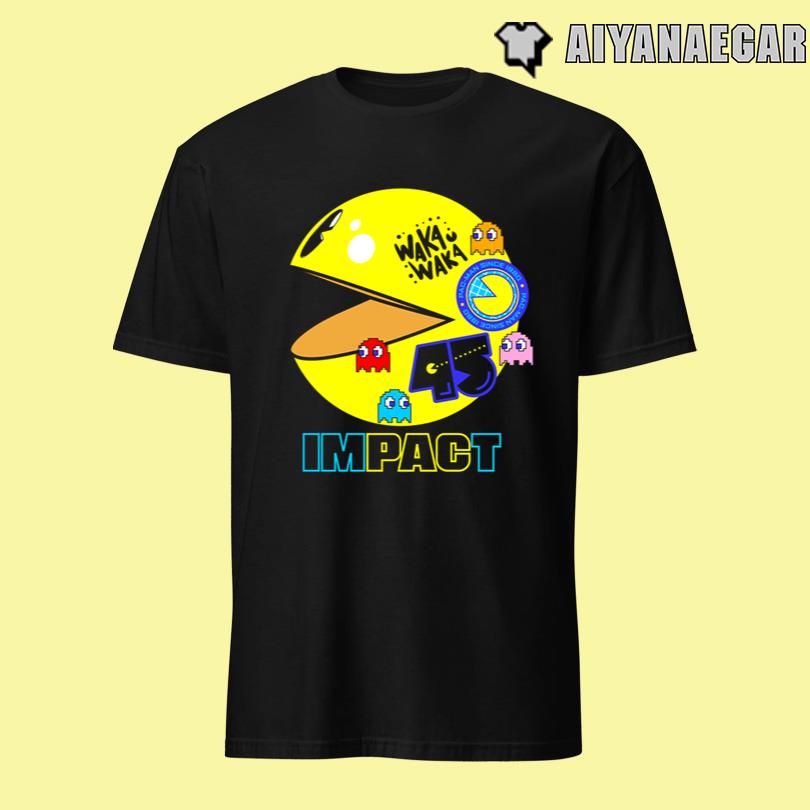 2025 Pac Man Celebrates 45Th Anniversary Shirt
