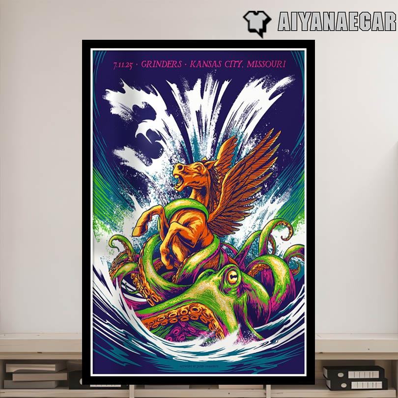311 2025 Poster – Live at Grinders KC Kansas City July 11