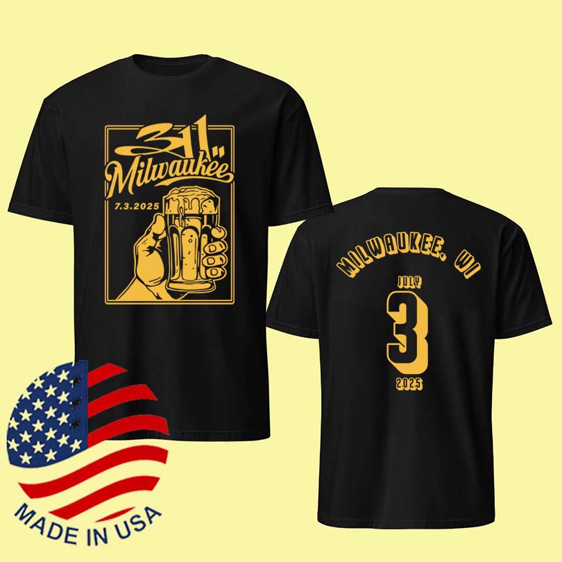 311 At Milwaukee WI July 3 2025 T-Shirt