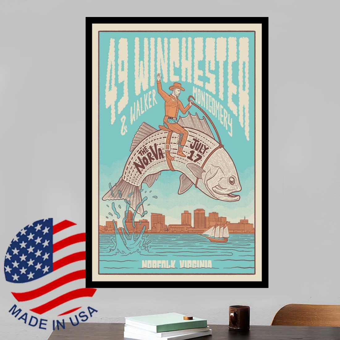 49 Winchester July 17 2025 The NorVA in Norfolk, Virginia Poster