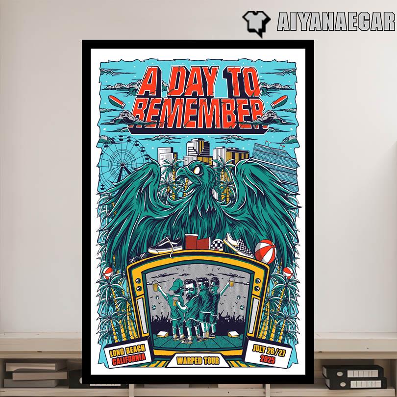 A Day To Remember Live Show July 26 27 2025 Poster