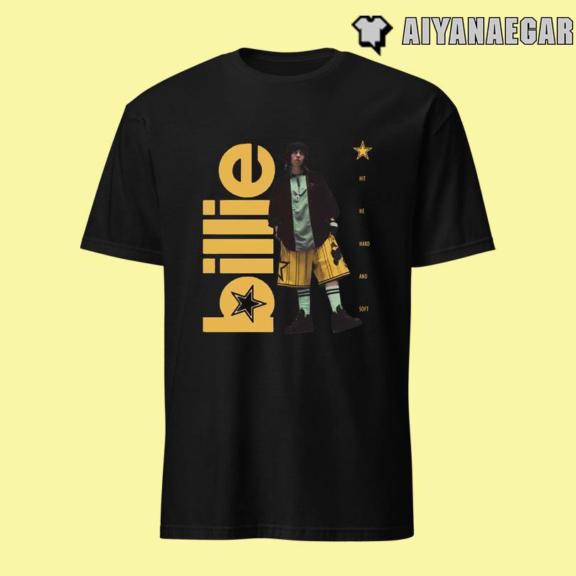 Billie Eilish Hit Me Hard And Soft Star Portrait T-Shirt