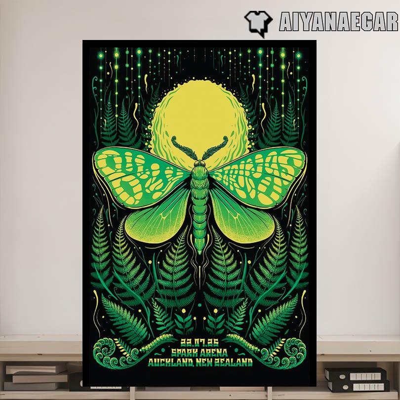 Billy Strings Concert Event Spark Arena New Zealand July 2025 Poster