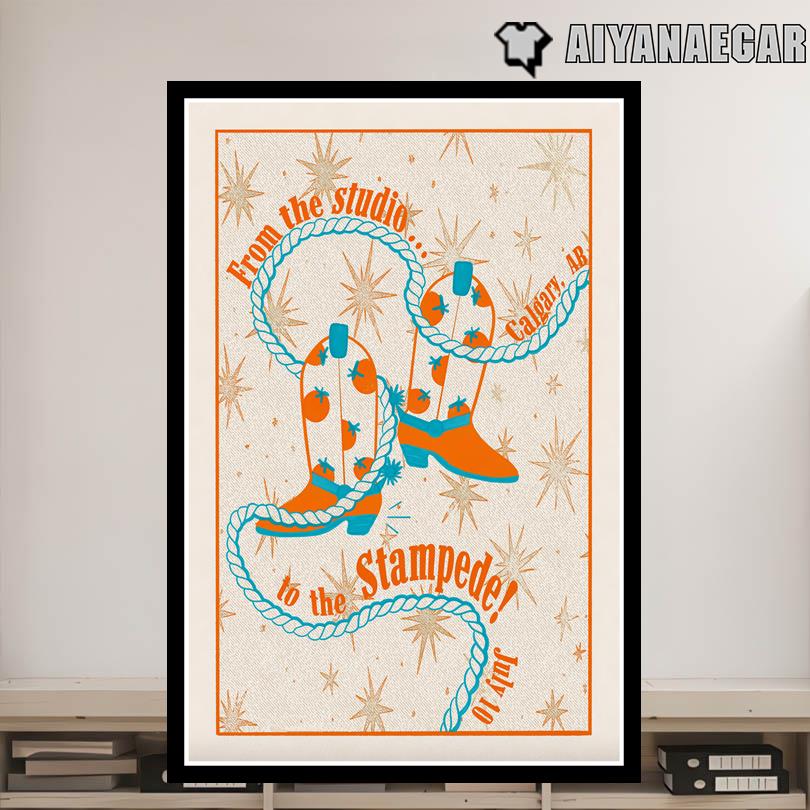 Bleachers Canada Tour Poster – Calgary AB – July 2025