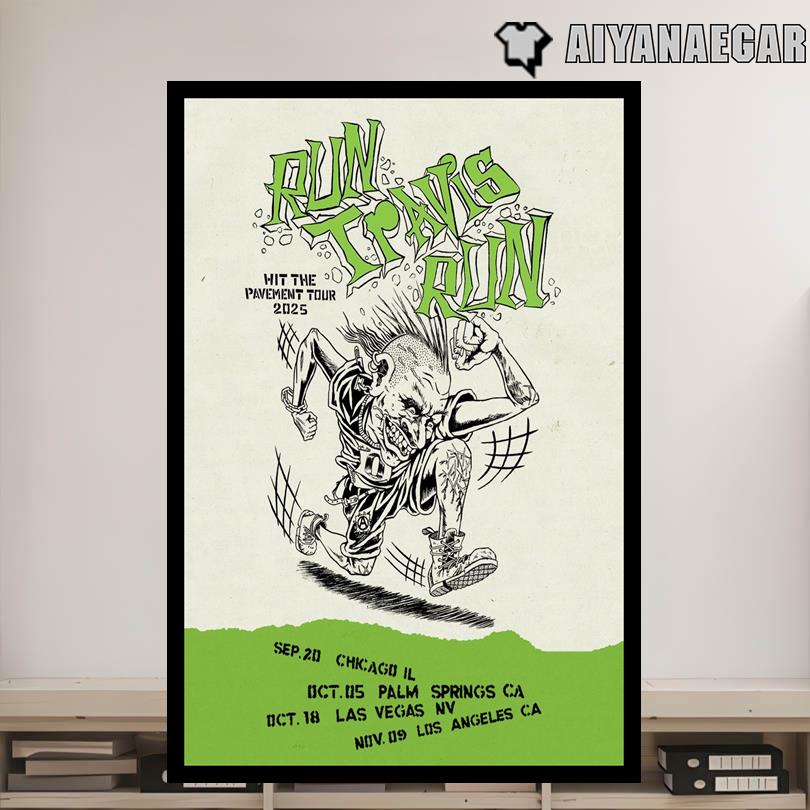 Blink-182 2025 Tour Poster