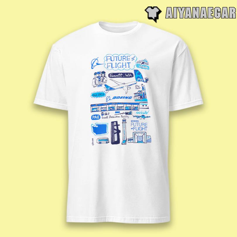 Boeing Future of Flight Destination Shirt
