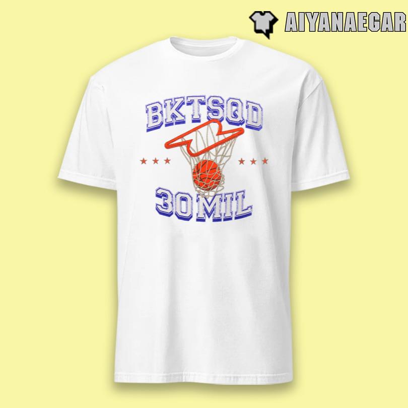 Bucketsquad Celebrating 30 Mil Subscribers Shirt 2025