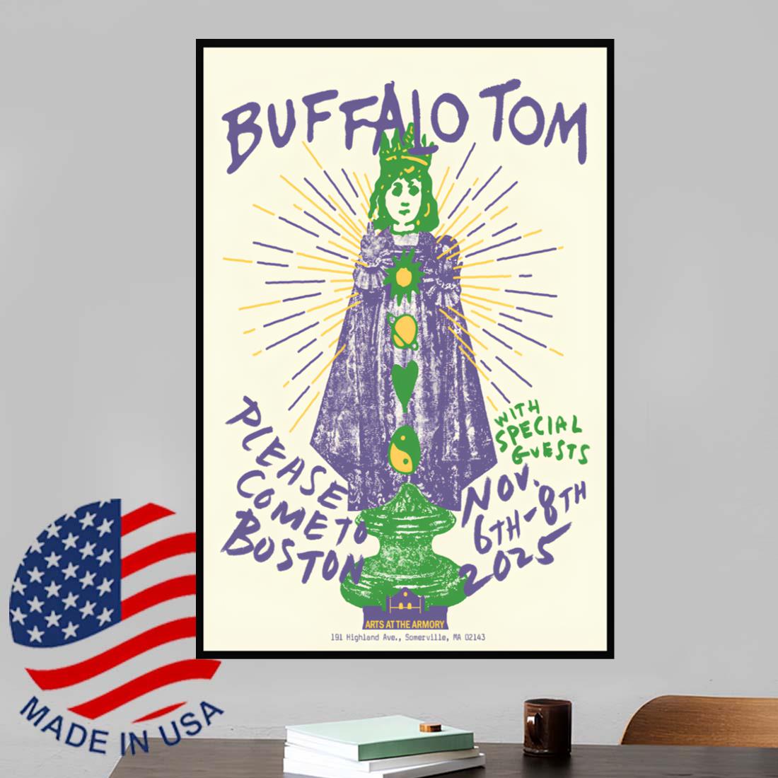 Buffalo Tom Somerville MA November 6-8 2025 Poster
