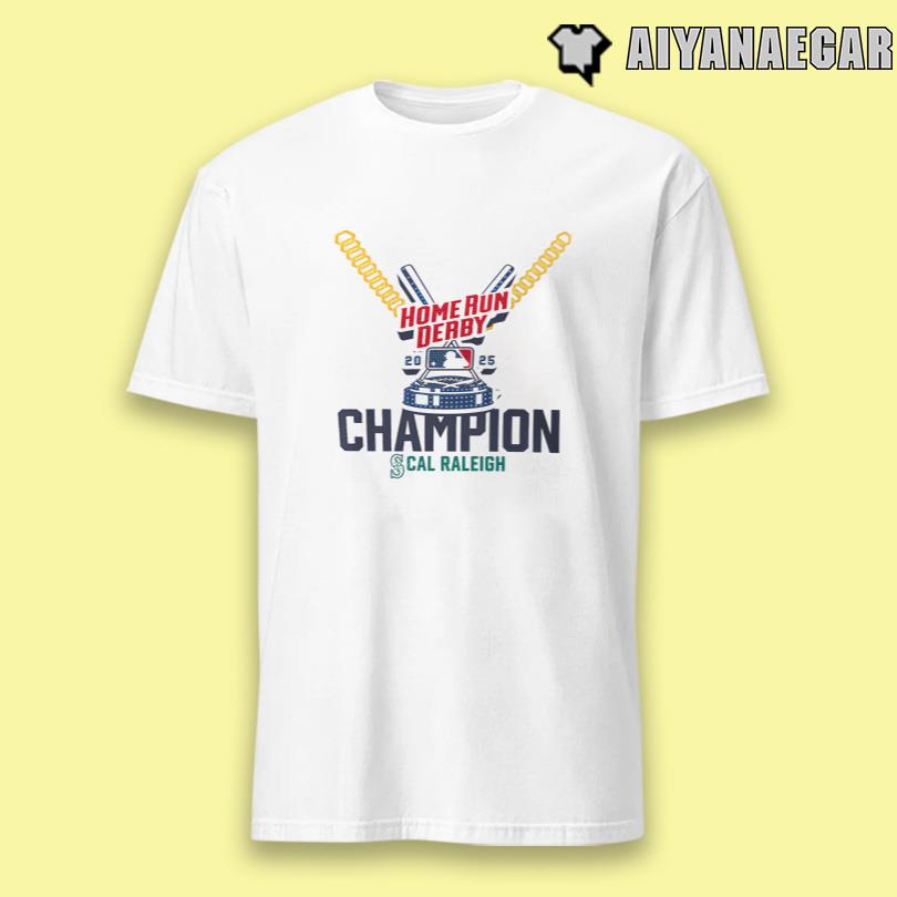 Cal Raleigh Seattle Mariners Nike 2025 Home Run Derby Champion T-Shirt