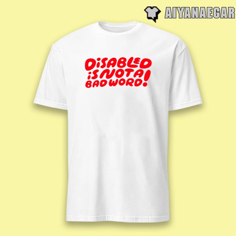Candy Corn Disabled Is Not A Bad Word Shirt