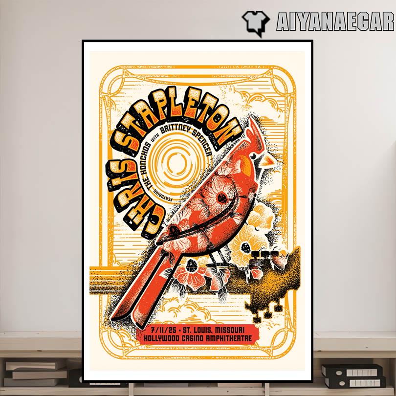 Chris Stapleton St. Louis Jul 11 2025 Poster