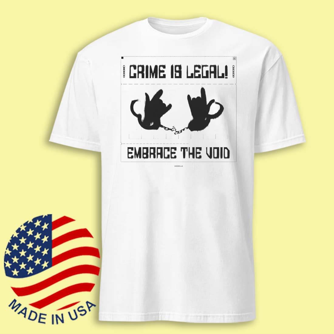 Coffeezilla Embrace The Void T-shirt