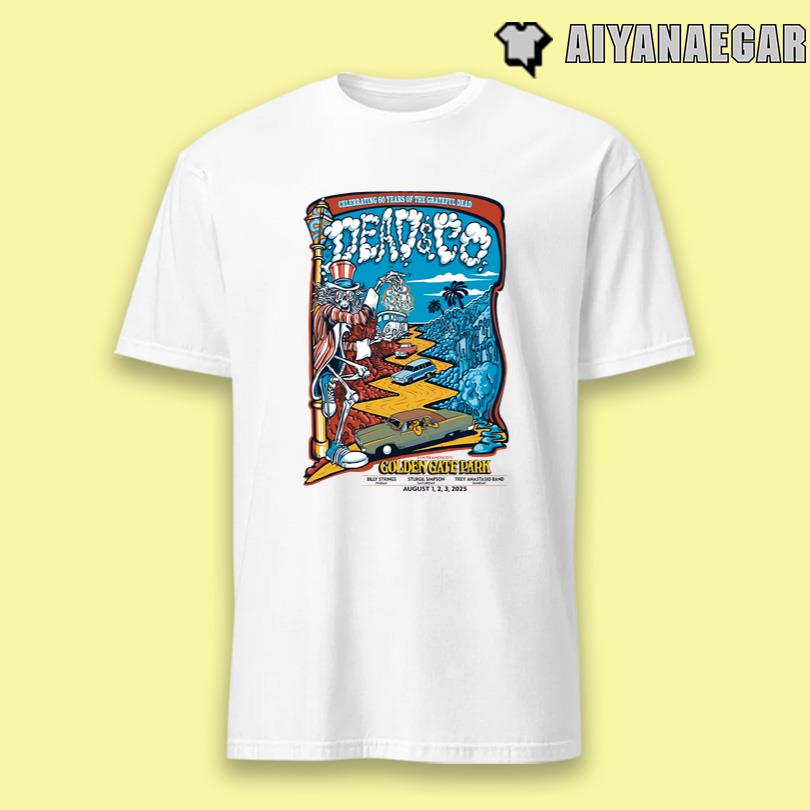 Dead & Company Aug 1-3 2025 San Francisco, CA Tee