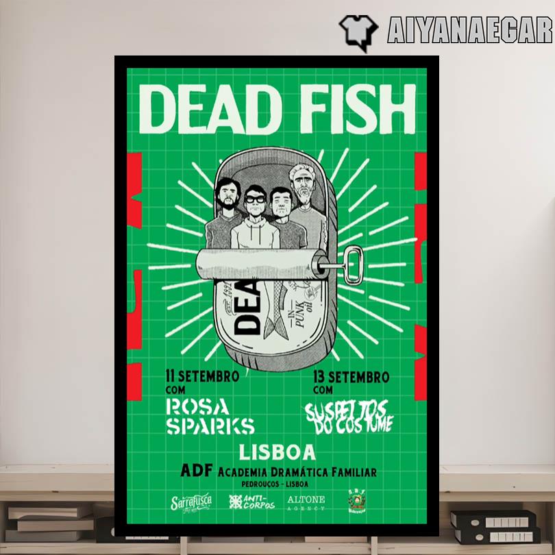 Dead Fish Event Lisboa Portugal September 11–13 2025 Poster