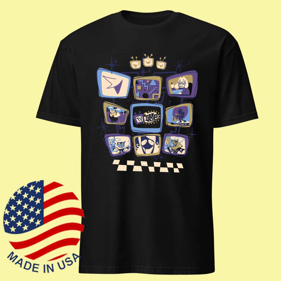 Deltarune Time TV Tee