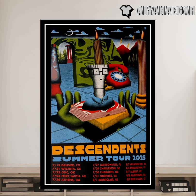 Descendents Summer Tour 2025 Poster