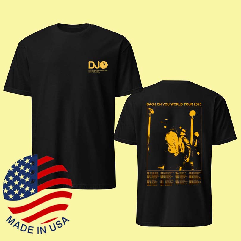 Djo Back On You Tour Tee 25