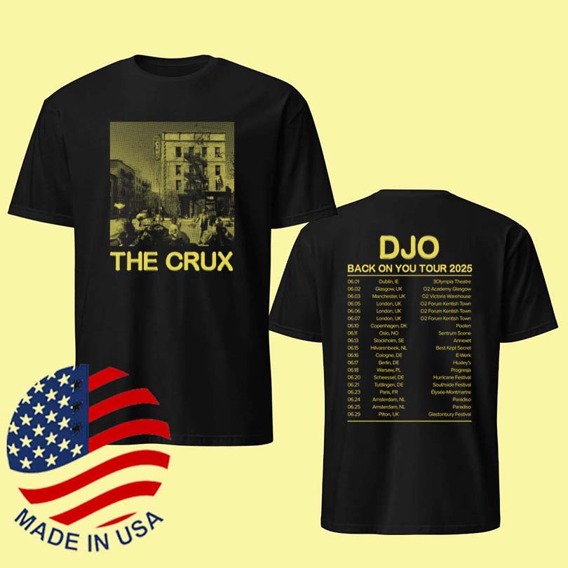 Djo The Crux 2025 Tour T-Shirt