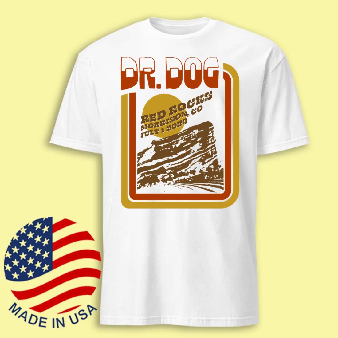Dr Dog At Red Rocks Mirrion CO July 1 2025 Poster