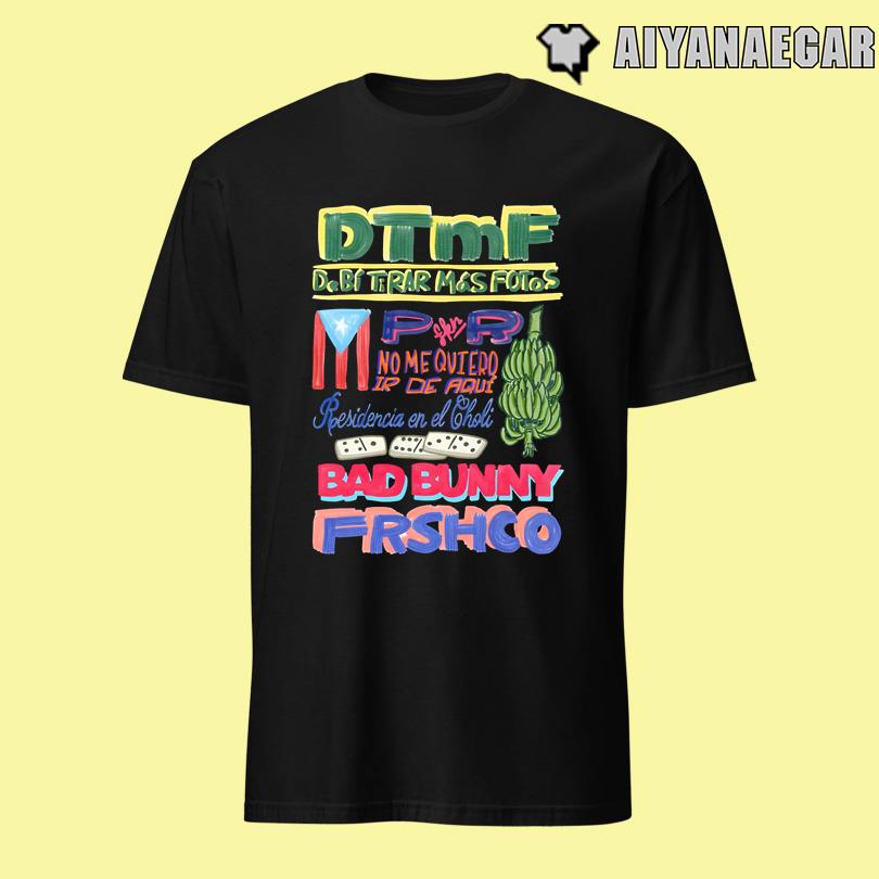DTMF Merch - Residencia Tour Black Tee