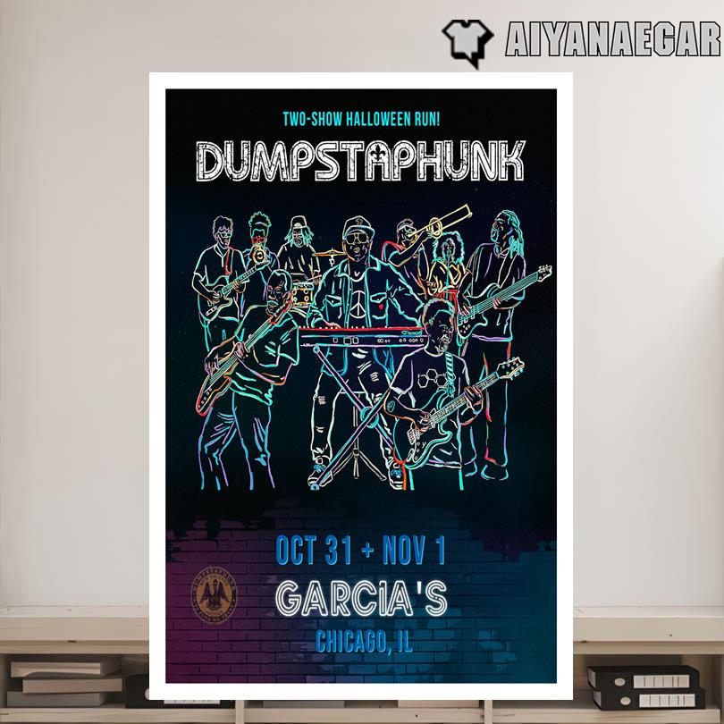 Dumpstaphunk Chicago Show October 31 & November 1 2025 Poster