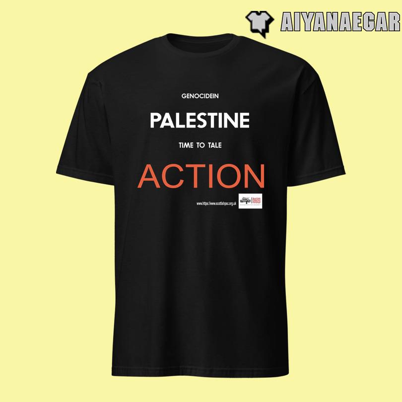 Genocide In Palestine Time To Take Action T-Shirt
