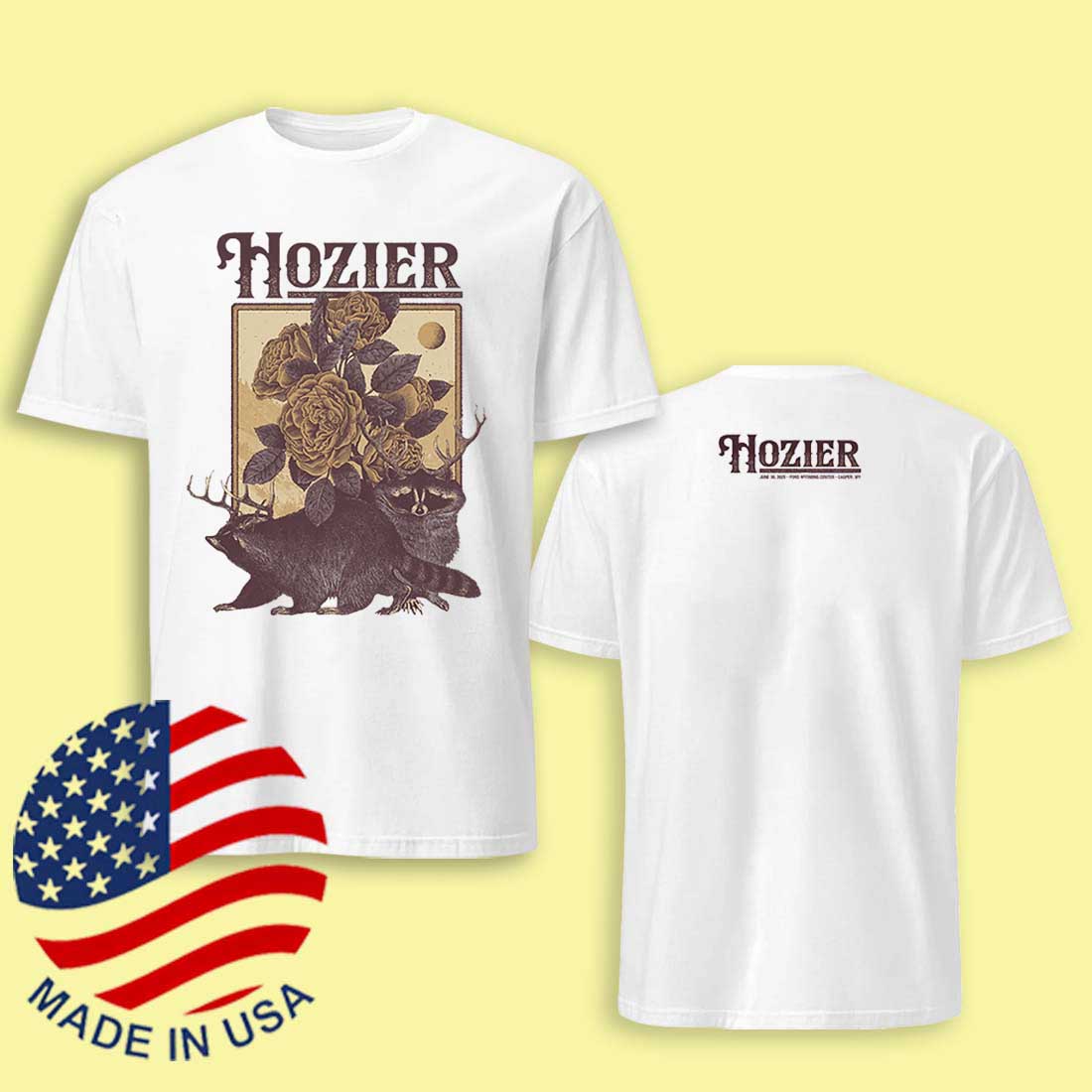 Hozier Casper June 30 Show Tee