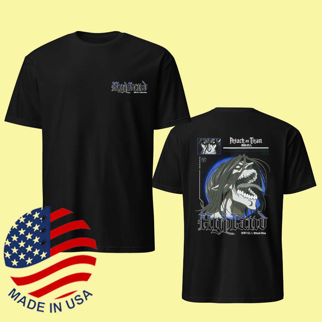 Hypland Aot Roar Eren Shirt