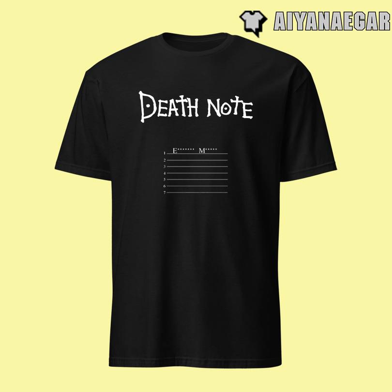 Imranepresents Povculture Death Note T-Shirt