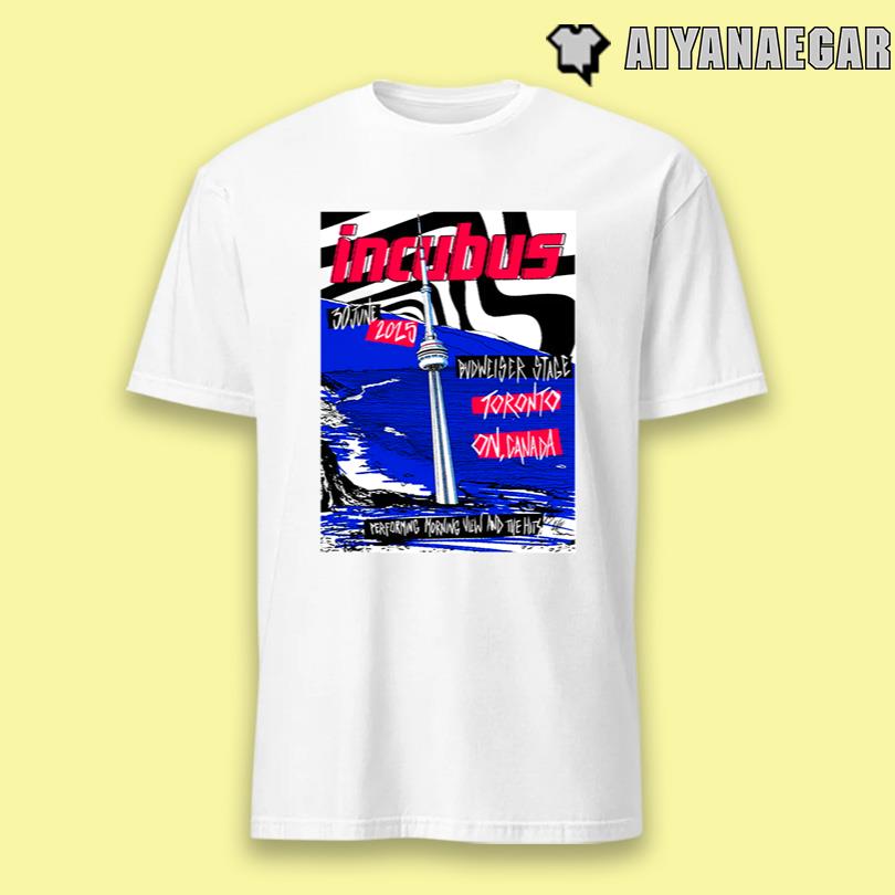 INCUBUS LIMITED EDITION TORONTO 2025 EVENT TEE