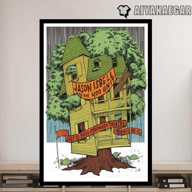 Jason Isbell Poster – July 12 Rockford IL