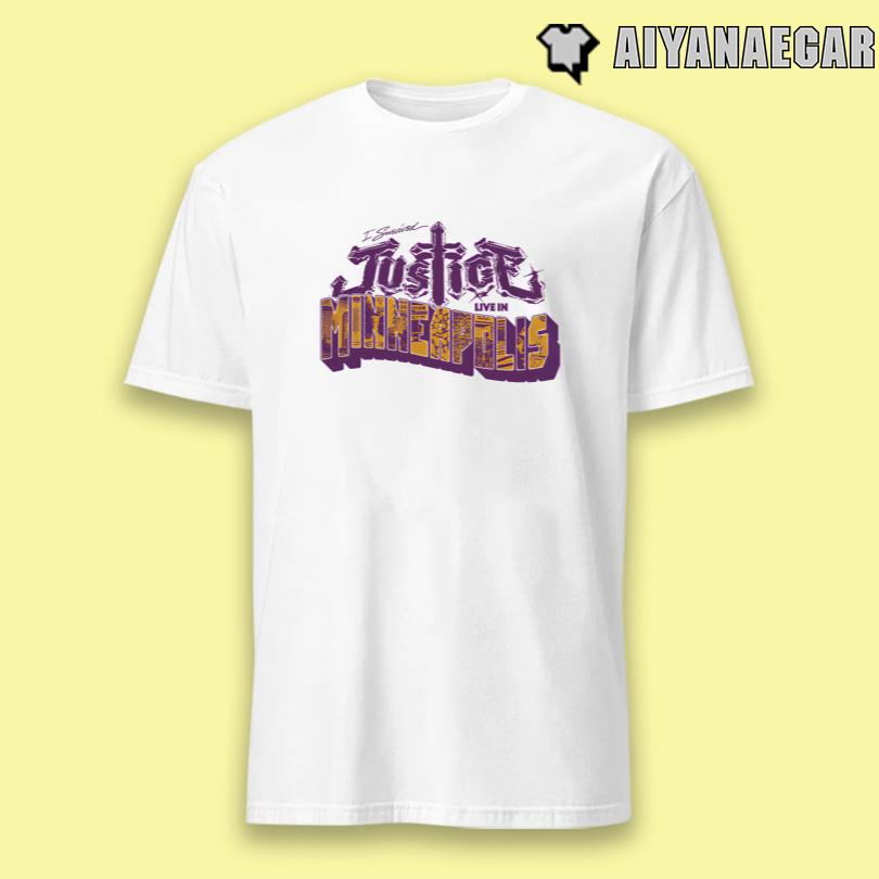 Justice I survived Justice Live in Minneapolis T Shirt