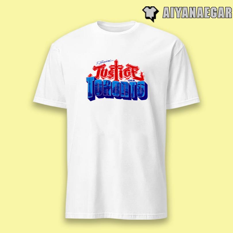 Justice I survived Justice Live in Toronto T Shirt