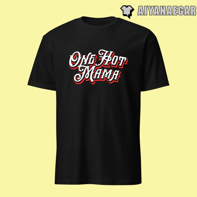 Ladies Vneck One Hot Mama Tee