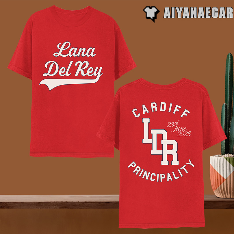 Lana Del Rey Cardiff show at the Principality Stadium 23rd June 2025 Tee