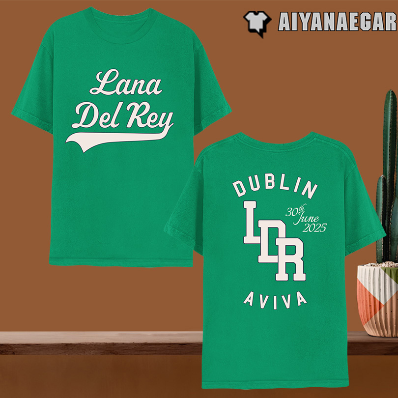Lana Del Rey Dublin show at the Aviva Stadium 30th June 2025 Tee