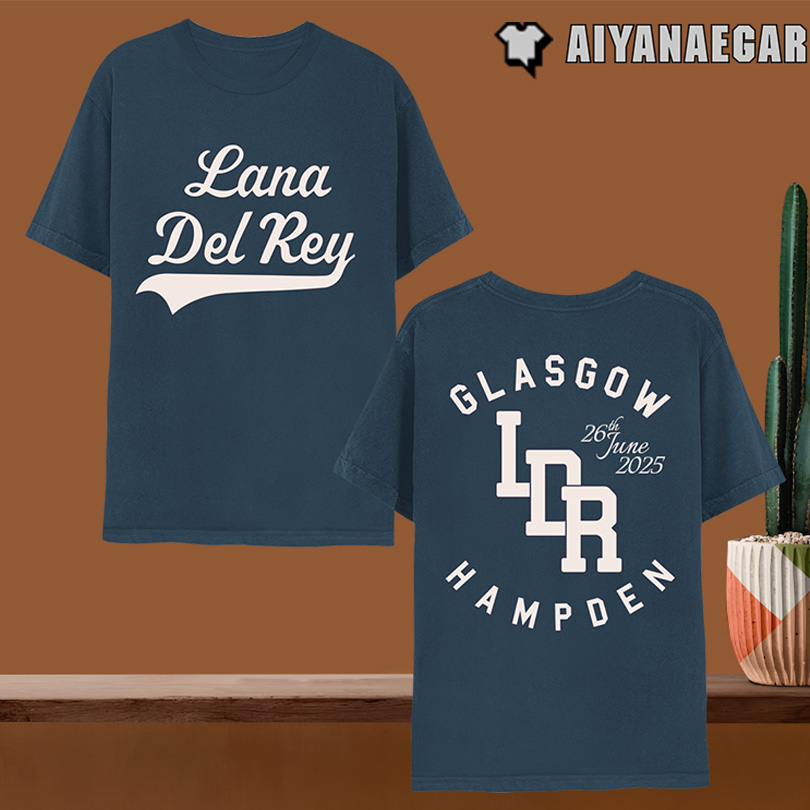 Lana Del Rey Glasgow Event Tee 2025