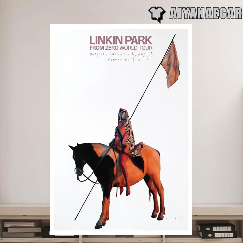 Linkin Park Aug 5 2025 Centre Bell. Montreal, QC Poster