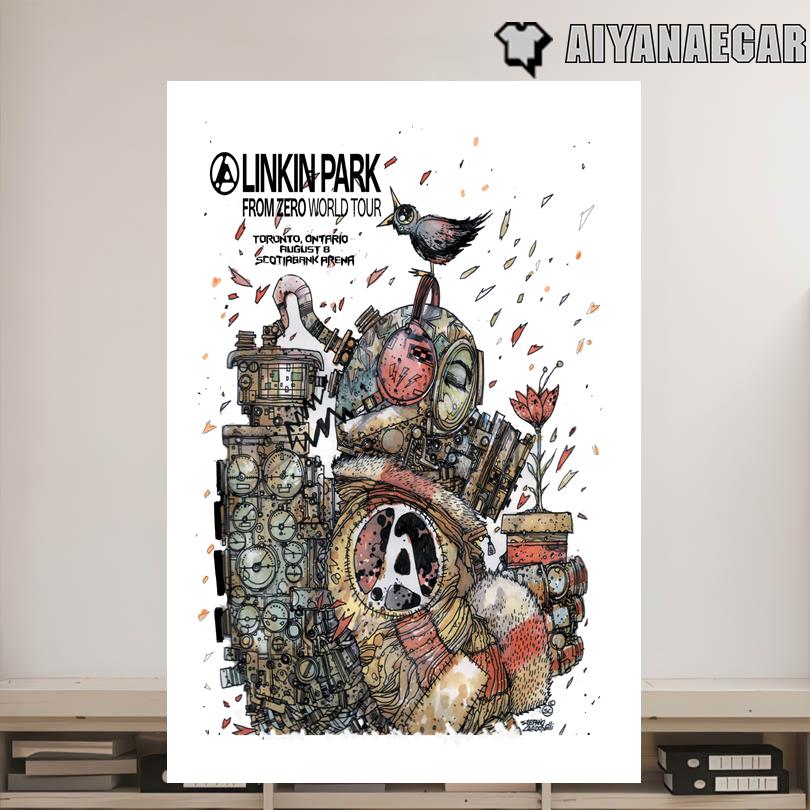 Linkin Park Aug 8 2025 Scotiabank Arena Toronto, ON Poster